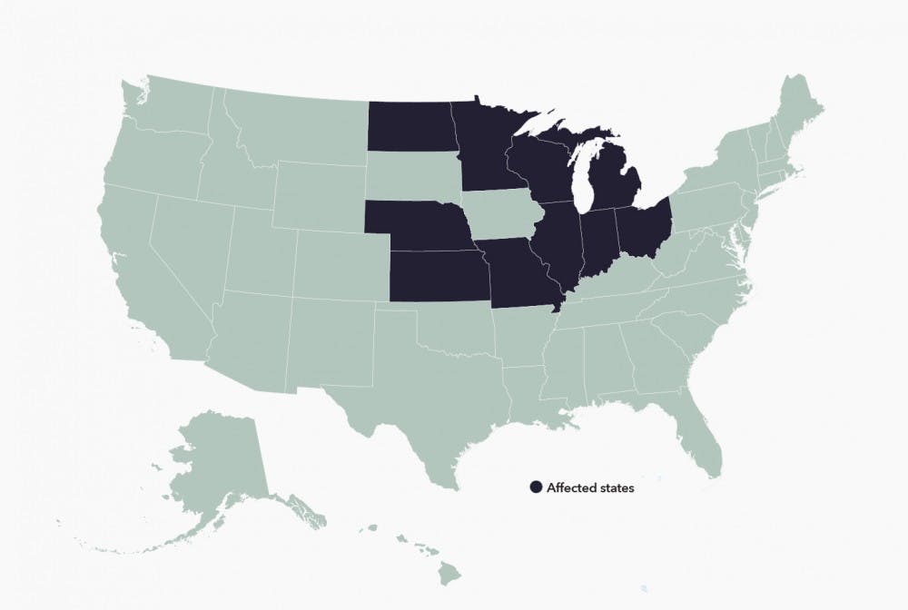 Ball State pulled out of two reciprocity programs which grant in-state tuition to out-of-state students. While these changes do not affect enrolled students, incoming students will not be able to apply to these programs. Emily Wright, DN