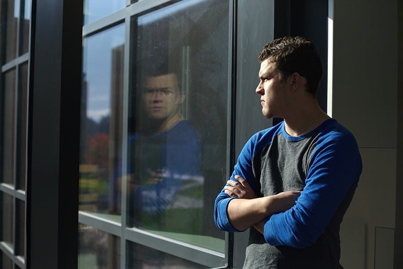 Rick Purtha, photojournalism major.