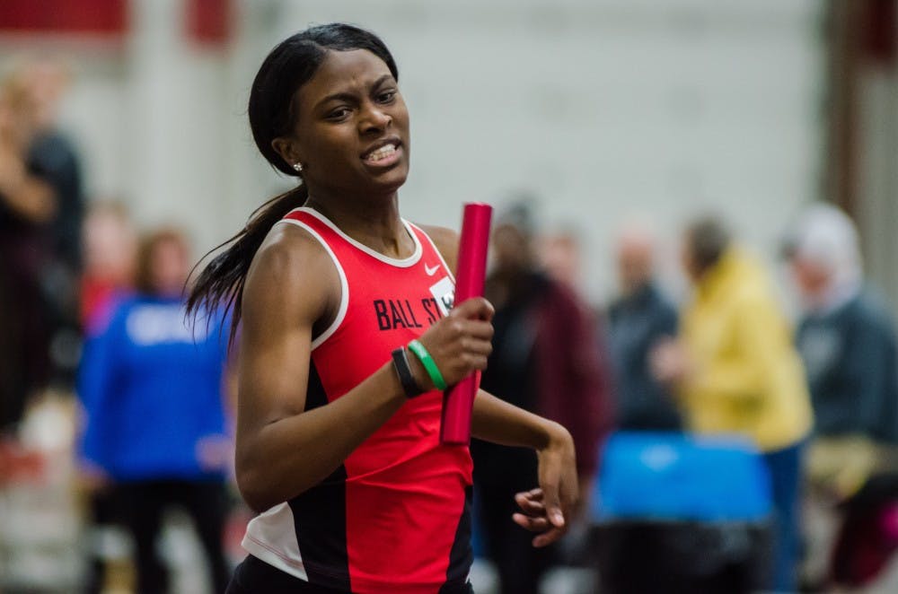 The Cardinals competed in the Ball State Tune-Up, one of two home meets, on Feb. 16 at the Field Sports building. They got 2 dual wins and 3 event victories.