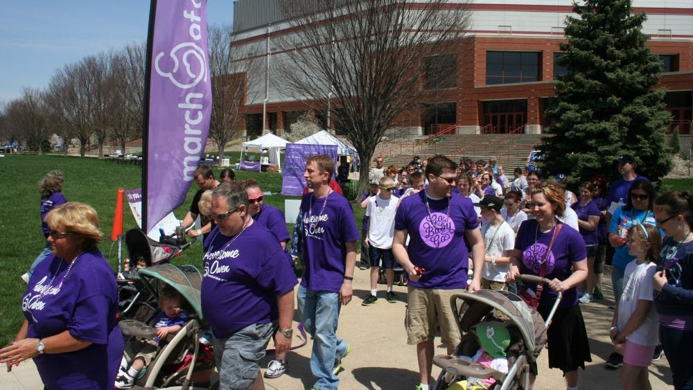 The March of Dimes is a nonprofit organization in the United States that wants to improve the health of babies by working to prevent birth defects, premature birth and infant mortality. Ball State will play host to March of Dimes on May 1 at LaFollette Field for the 2016 March for Babies East Central walk.&nbsp;PHOTO COURTESY OF MARCHOFDIMES.ORG