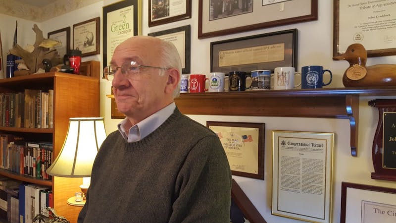 John Craddock, who attended Ball State in the late 1960s, has been awarded with a lifetime achievement award for his conservation efforts. The Hoosier Environmental Council gave him the award.&nbsp;Sara Barker // DN&nbsp;