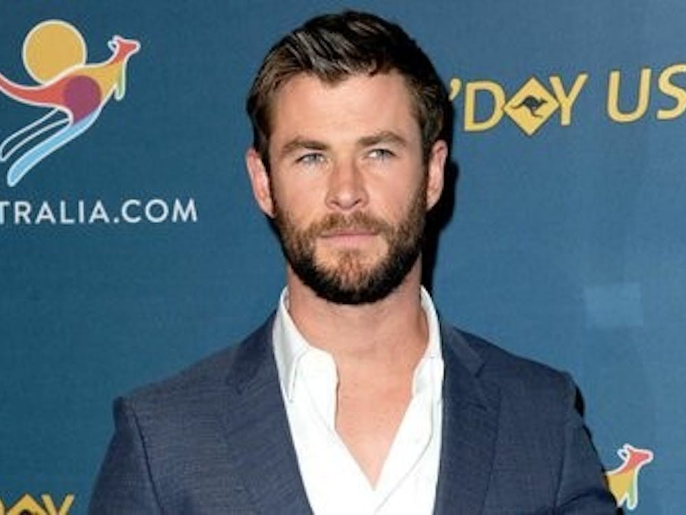Chris Hemsworth who is most popular as Thor will wave the green flag at the Indianapolis 500 Sunday, May 27. AP Photo