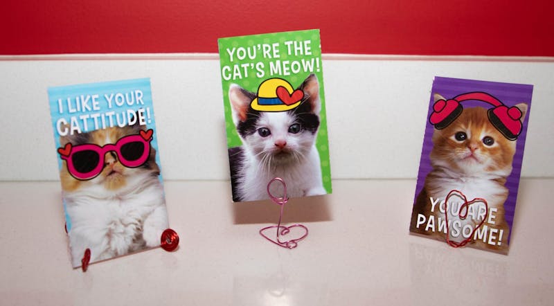 Do-it-yourself ways to display your Valentine's Day cards