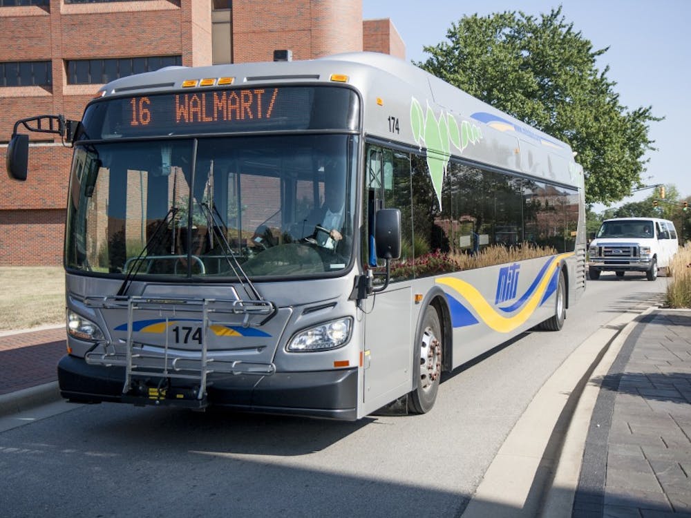 MITS bus routes that make stops on Ball State’s campus recently changed. Ball State students traveling on the buses may have to make changes to their boarding times. Kaiti Sullivan, DN