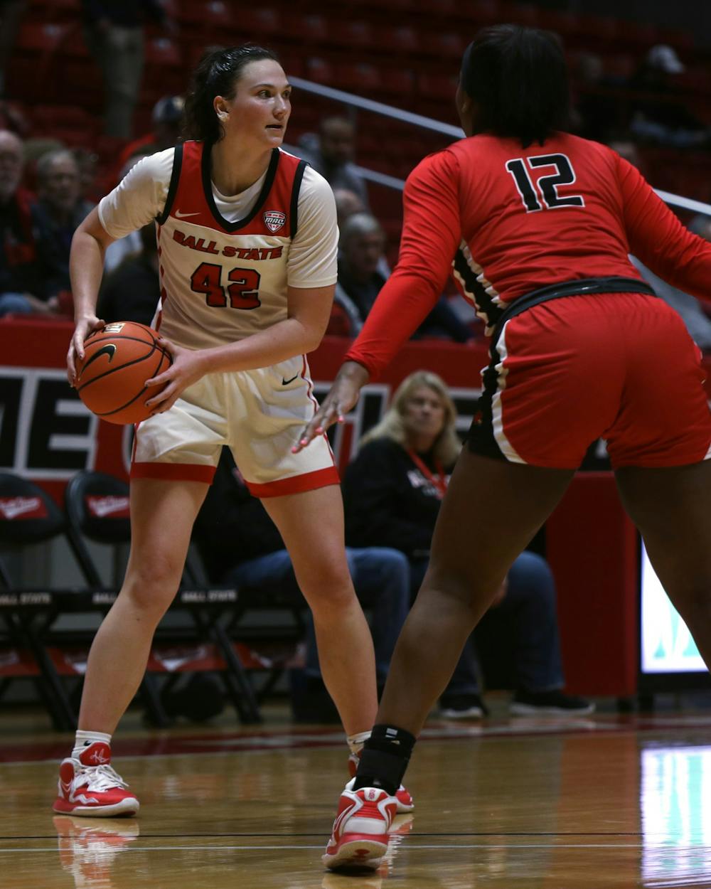 Ball State Women's Basketball defeats Utah State in first game of Thanksgiving road trip
