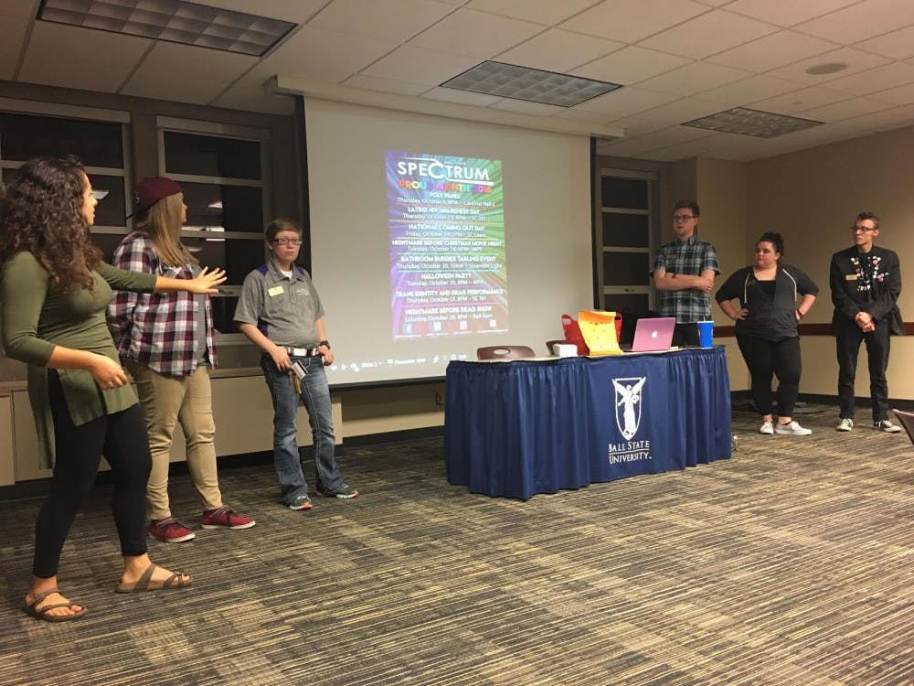 Spectrum held a discussion on the stigma surrounding mental health and why people should not stereotype those who have mental health conditions on Sept. 29. Members discussed why the stigmas exist, why it is important to stop the spread of stereotype and how members can make a difference by spreading awareness. Jacob Lee // DN&nbsp;