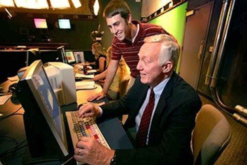 Steve Bell, former telecommunications chair and ABC news anchor, died at 83 years old. Bell covered various events during his career as a journalist including the Vietnam War. Ball State University, Photo Courtesy&nbsp;