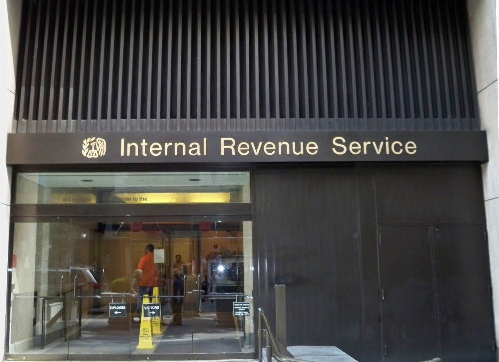 <p>The Internal Revenue Service (IRS), the government agency responsible for collecting taxes, is the only power that can say any money is not taxable. Students can prepare to file a return by having all&nbsp;necessary&nbsp;income documents, finding out if they are someone else’s dependent, having their social security card, evaluating education expenses and understanding their Healthcare. <em>IRS Wikipedia // Photo Courtesy</em></p>