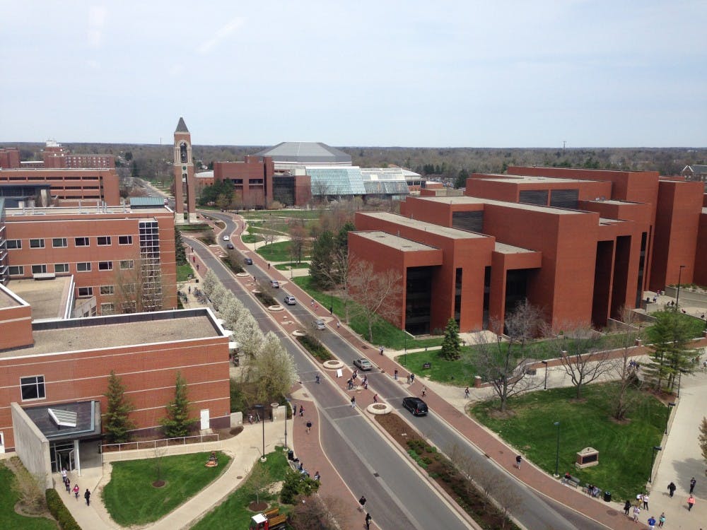 <p>Undergraduate Hispanic enrollment has risen by 60 percent from 350 students in 2008-09 to 562 in 2013-14 according to the Diversity Committee Report through recruitment and multiculturalism. DN PHOTO BREANNA DAUGHERTY</p>