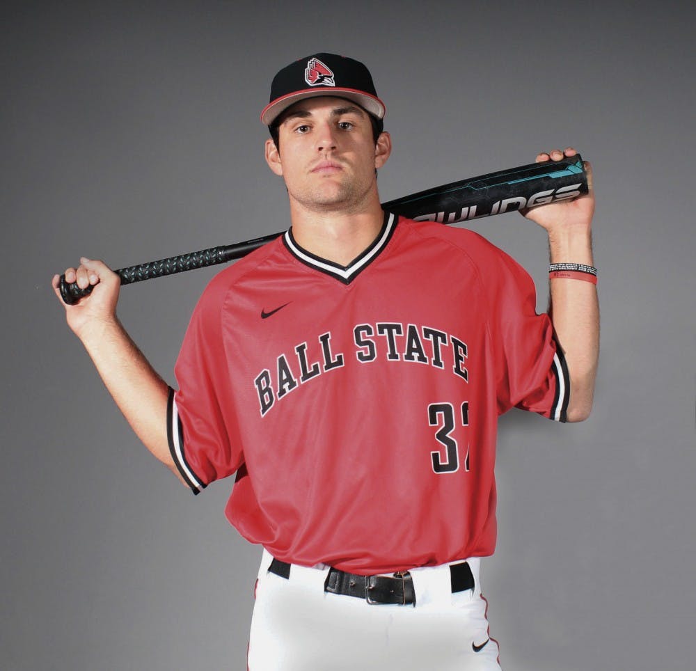 Will Baker is a senior at Ball State majoring in history. Baker plays outfield for Ball State’s baseball team. Michaela Kelley,DN
