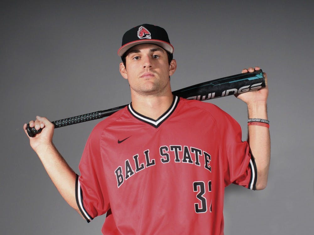 Will Baker is a senior at Ball State majoring in history. Baker plays outfield for Ball State’s baseball team. Michaela Kelley,DN