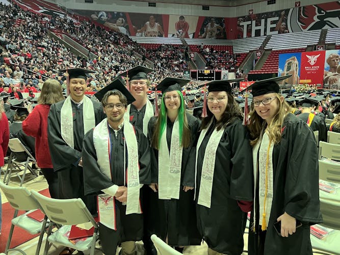 Ball State staff, family and graduates celebrate fall 2022 commencement