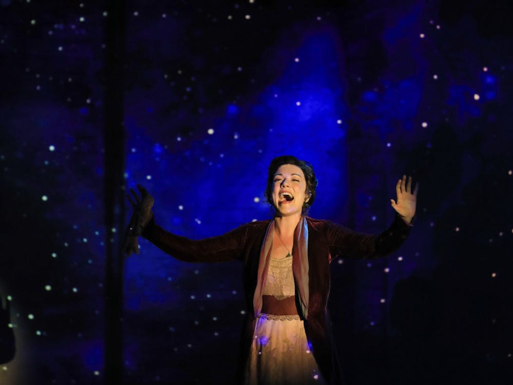 Actress Josephine Cooper performs the song "All That Matters" as her character, Sylvia Llewelyn Davies, during the Broadway Musical "Finding Neverland." The company will continue its national tour until its last performance April 12, 2020. Denise Trupe, Photo Provided