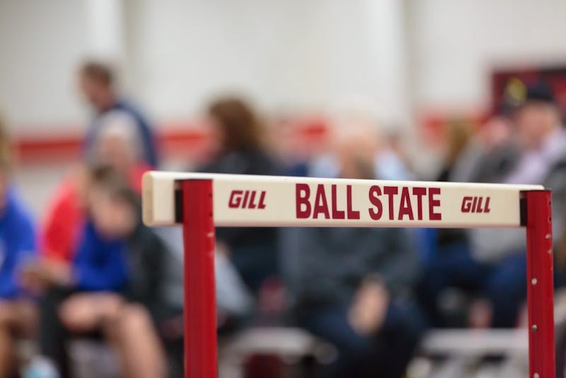 The Ball State track and field hosts the only home indoor meet of the season in the Field Sports Buidling on Feb. 17. The Ball State Tune-Up included teams from Fort Wayne, Western Michigan, and Wright State. Kyle Crawford, DN File