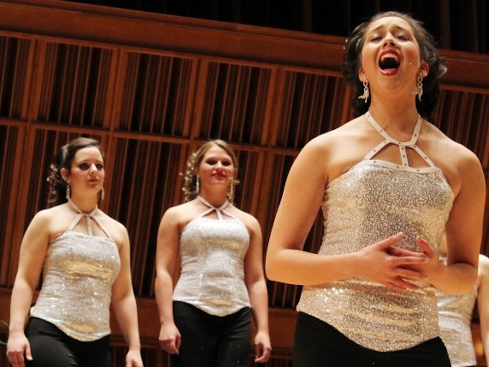 The Ball State University Singers performed their Spring Cabaret on Jan. 29 at Sursa Hall. DN PHOTO ARIANNA TORRES