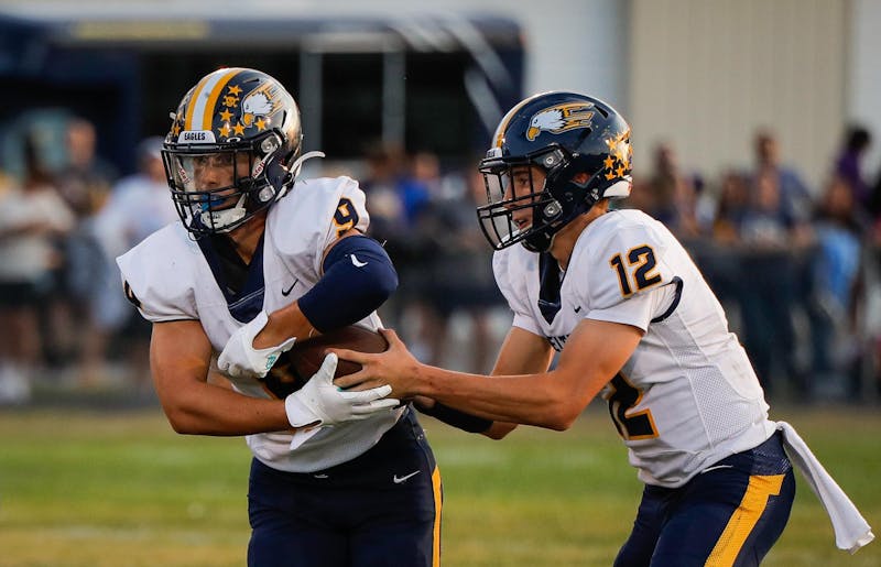 Delta football falls to GreenfieldCentral in final home game of