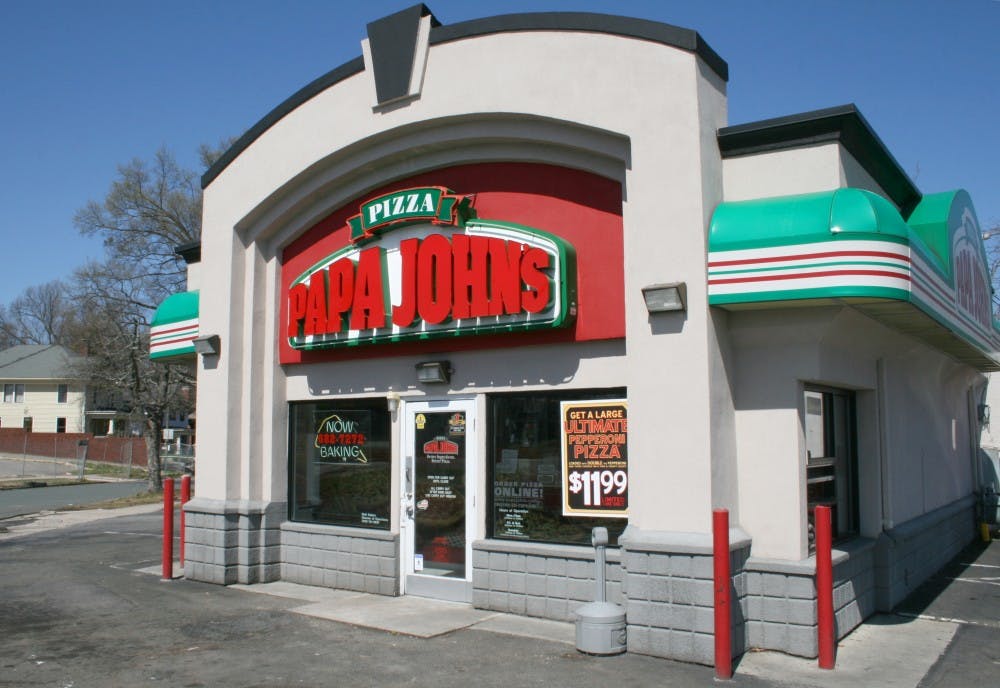 <p><strong>Papa John's</strong> will open up in the Atrium, replacing Sbarro, Dining announced June 27. The pizza place will offer personal-size pizzas, breadsticks and wings in the Atrium. <strong>PHOTO COURTESY OF WIKIPEDIA.ORG</strong></p>