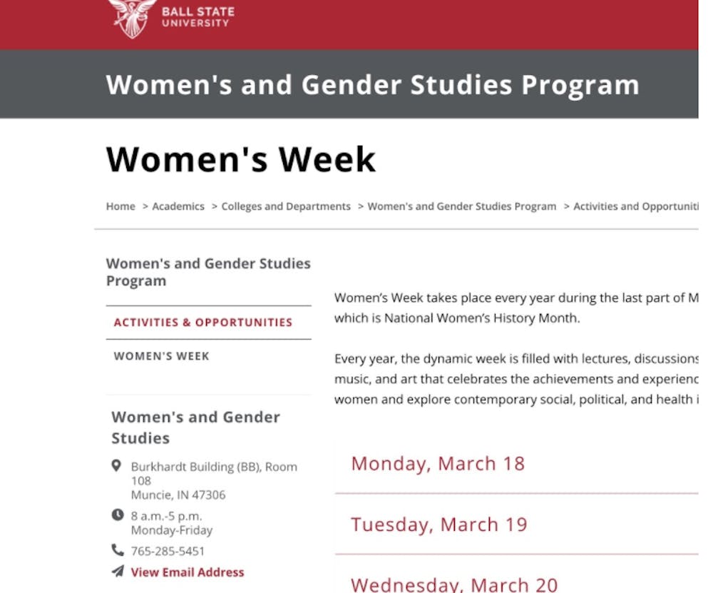 The Women’s and Gender Studies program supports Women’s History Month