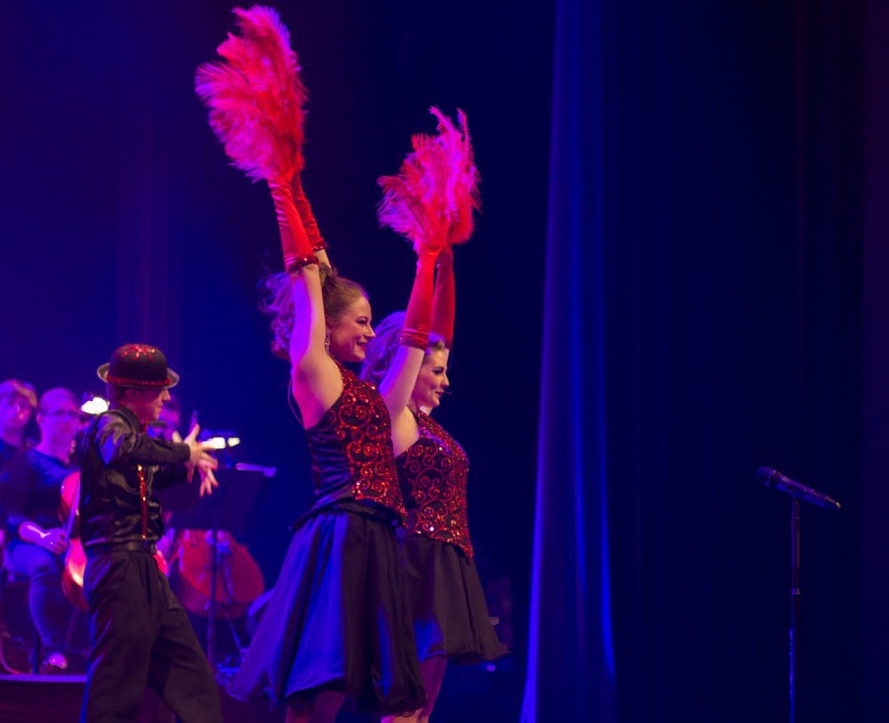 The University Singers Spectacular Show on Friday, April 10th, 2015 at Emens Auditorium. DN PHOTO JESSICA LYLE