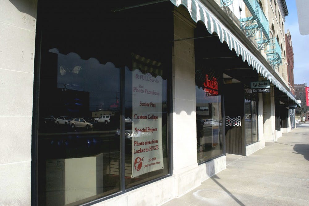 Jack's Camera Shop original owner is Jack Walter. Mike Powell, the current owner of the shop, quit school to keep the shop alive when Walter died suddenly. DN PHOTO SAMANTHA BRAMMER