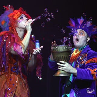 The "Underwater Bubble Show"&nbsp;will be coming to John R. Emens Auditorium Nov. 22 at 7:30 p.m. The show is inspired by "Cirque de Soleil" works to bring drama, mime, dance, juggling, sand art, puppetry, contortionism and bubbles together in one show. PHOTO COURTESY OF BALL STATE