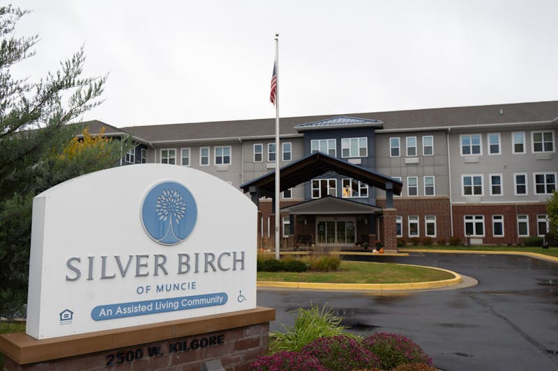 Front of Silver Birch assisted living community Oct. 15 in Muncie. Silver Birch celebrated Assisted Living Week in September. Isabella Kemper, DN