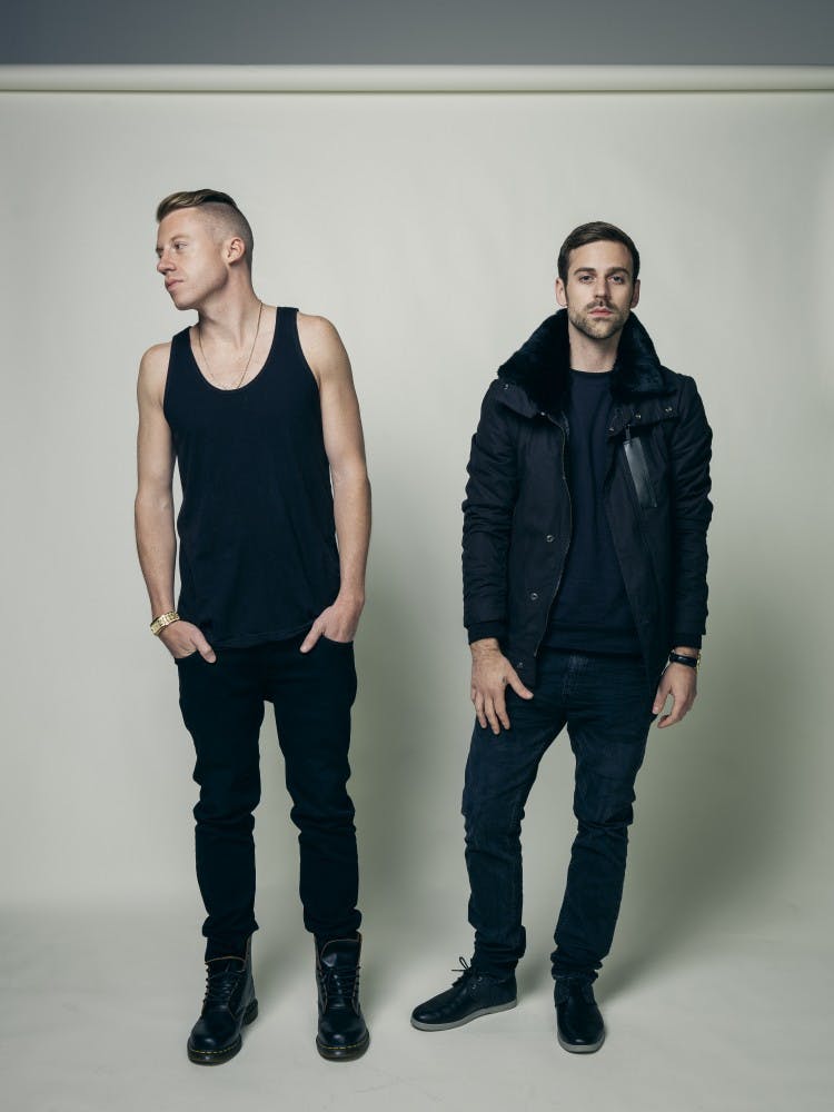 An Evening with Macklemore and Ryan Lewis is making a stop at John R. Emens Auditorium tonight. Emens sold more than 3,000 tickets for the show.&nbsp;PHOTO PROVIDED BY JOHN KEATLEY