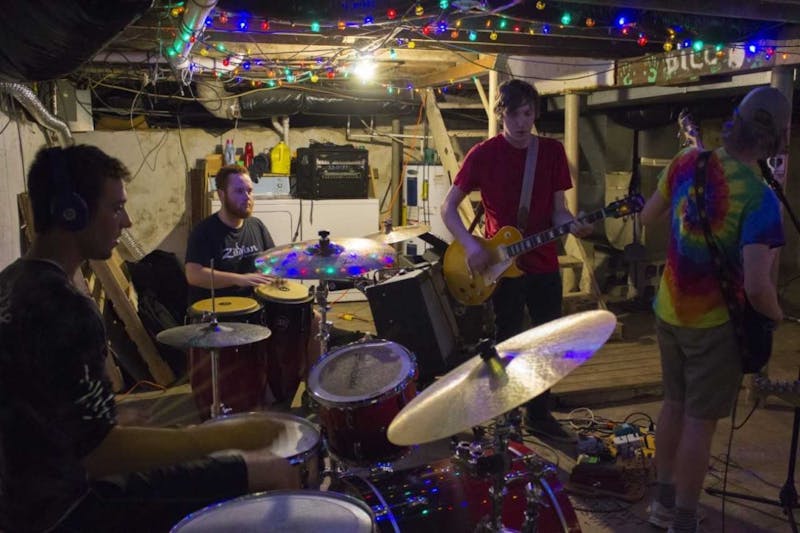 Porch Kat runs through their set in preparation for their show at Be Here Now Saturday, Aug. 25. Mary Eber, DN