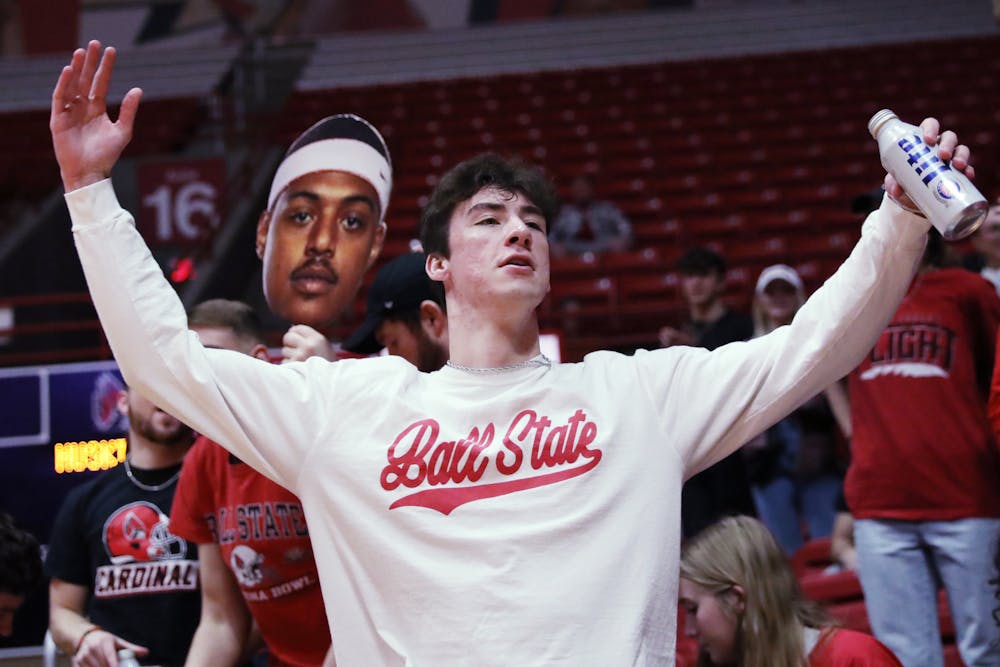 How Michael Lewis led a student section revolution at Worthen Arena this season