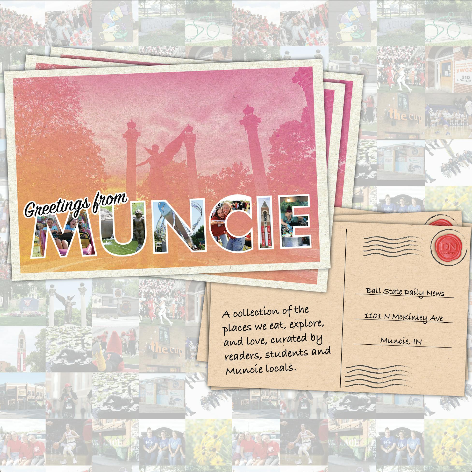 Jessica Bergfors, DN illustration. Kylee White; Trinity Rea; Andrew Berger; Isabella Kemper; Ella Absher, DN photo. 
This design was created using assets from Freepik.com Ball State University Marketing and Communications, photo courtesy.