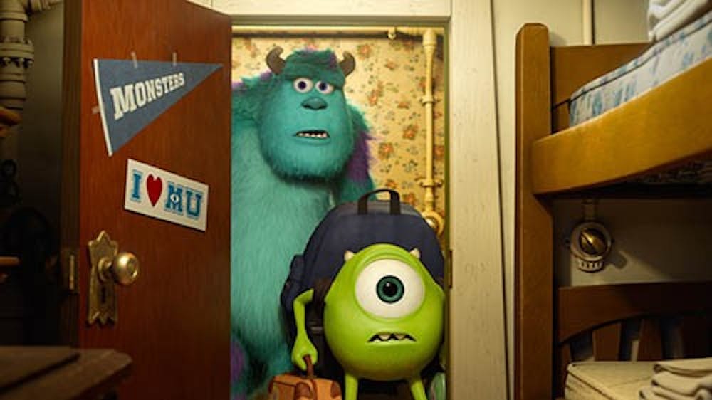 John Goodman and Billy Crystal are the voices of Sully and Mike in "Monsters University." MCT PHOTO