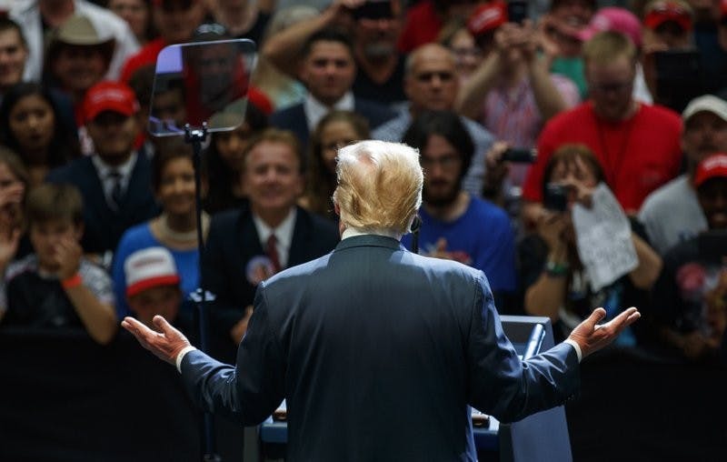 In Indiana, Trump urges GOP to mobilize for 2018 midterms