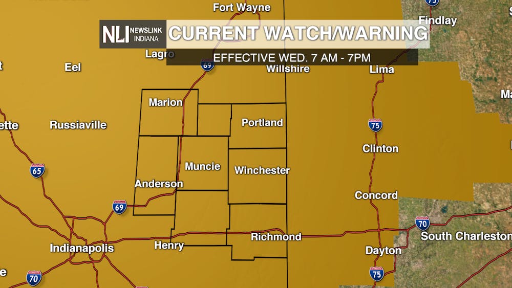 High wind watch issued along with rain ahead