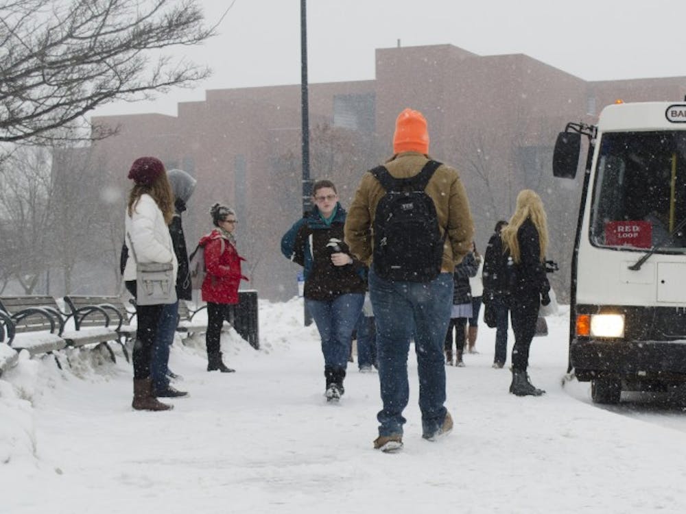 The Blue Loop has extended their hours for students to get on to&nbsp;and from campus. The loop will run 8:40 a.m. until 9:30 p.m. Monday through Thursday and until 4:20 p.m. on Fridays. DN FILE PHOTO BREANNA DAUGHERTY