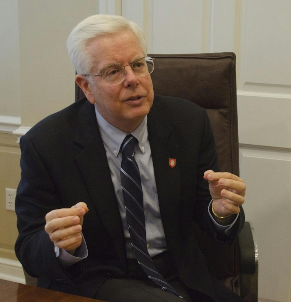 <p>After the announcement that former President Paul W. Ferguson's resignation was a "mutual decision," faculty and students wanted to know why he was leaving. In addition, half a million dollars will be going to Ferguson, coming from student and taxpayer's pockets. <em>DN FILE PHOTO BREANNA DAUGHERTY</em></p>