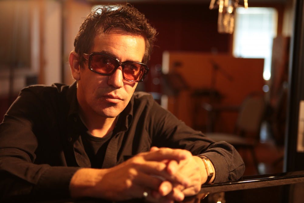 AJ Croce poses for album cover in 2017. Croce has released nine albums throughout the course of his career and has plans for more. Wendy Brynford-Jones, Photo provided.&nbsp;