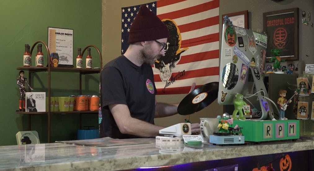 Owner Derrick McNelly check records for damages just before selling them.