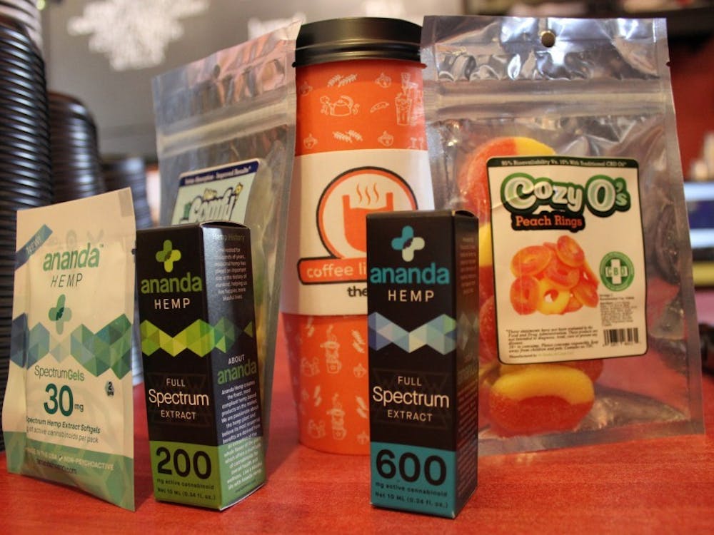 The Cup is now selling CBD oil with their beverages. CBD derives from a cannabis plant and is said to help people reduce anxiety and relieve pain. Andrew Smith, DN File
