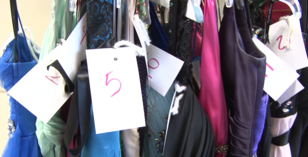 <p>Over 100 dresses have been collected by a group of Ball State Students. On March 22 and 23, the dresses will be donated to Muncie Central students. <strong>Camille Breck, DN</strong></p>