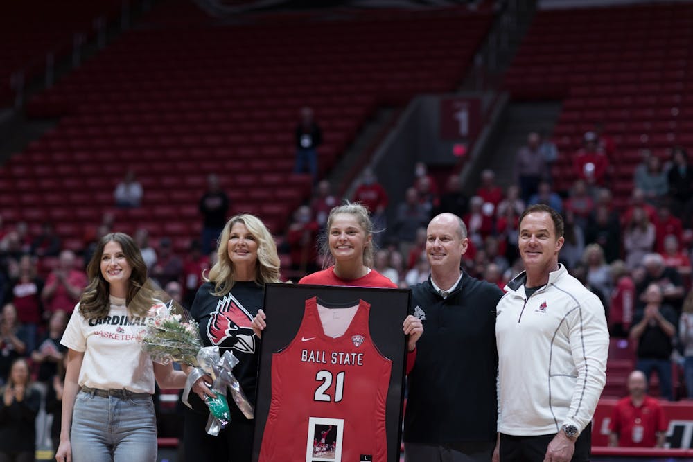 Cardinals win for Smith on Senior Day, look to carry momentum into MAC tournament