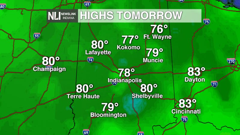 Wonderful day but warmer days ahead