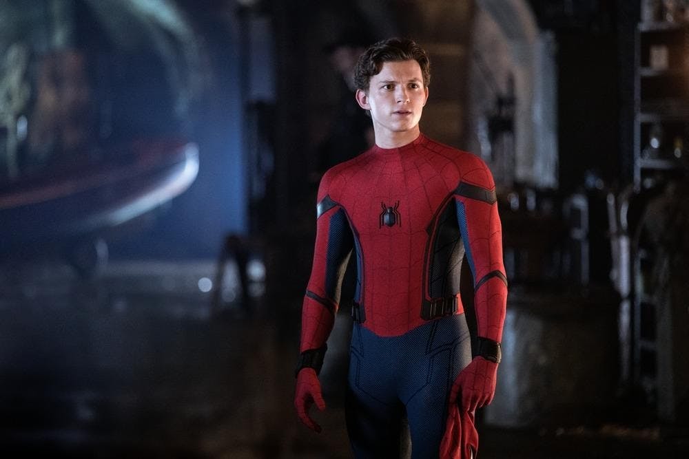 Tom Holland in "Spider-Man: Far From Home." Photo courtesy, TNS
