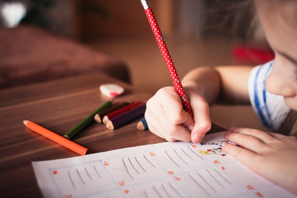 <p>A child works on a school assignment. Positive Behavior Support and Intervention has been used by Muncie schools for over four years. <strong>PIXABAY, PHOTO COURTESY</strong></p>