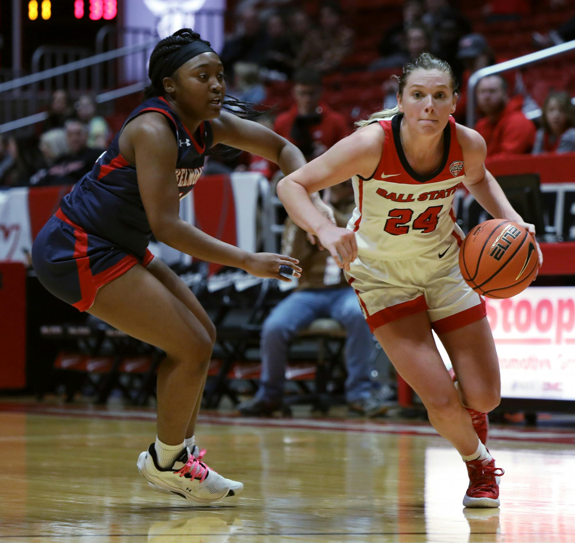 Ball State Women's Basketball's Win Over Belmont In First Round Of The ...