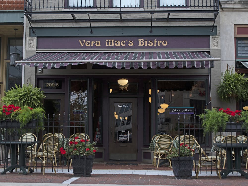 Vera Mae's Bistro is located in downtown Muncie, Thursday, Oct. 21, 2021, Muncie, Ind. (Katie Catterall/Ball Bearings Magazine)