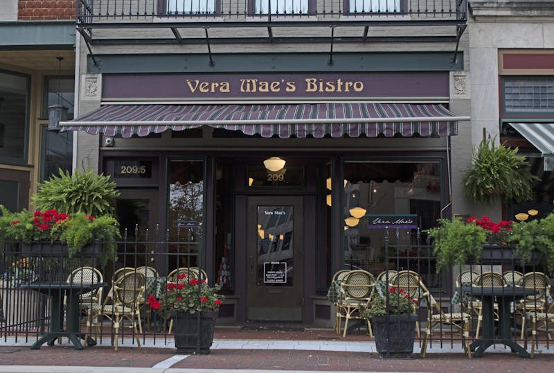 Vera Mae's Bistro is located in downtown Muncie, Thursday, Oct. 21, 2021, Muncie, Ind. (Katie Catterall/Ball Bearings Magazine)