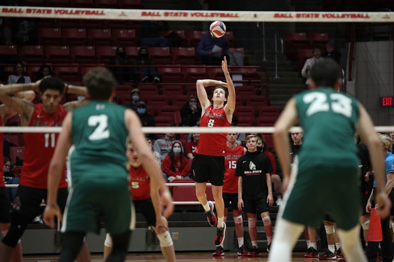Ball State Mens Volleyball Defeats University Of Hawai'i in Five Sets