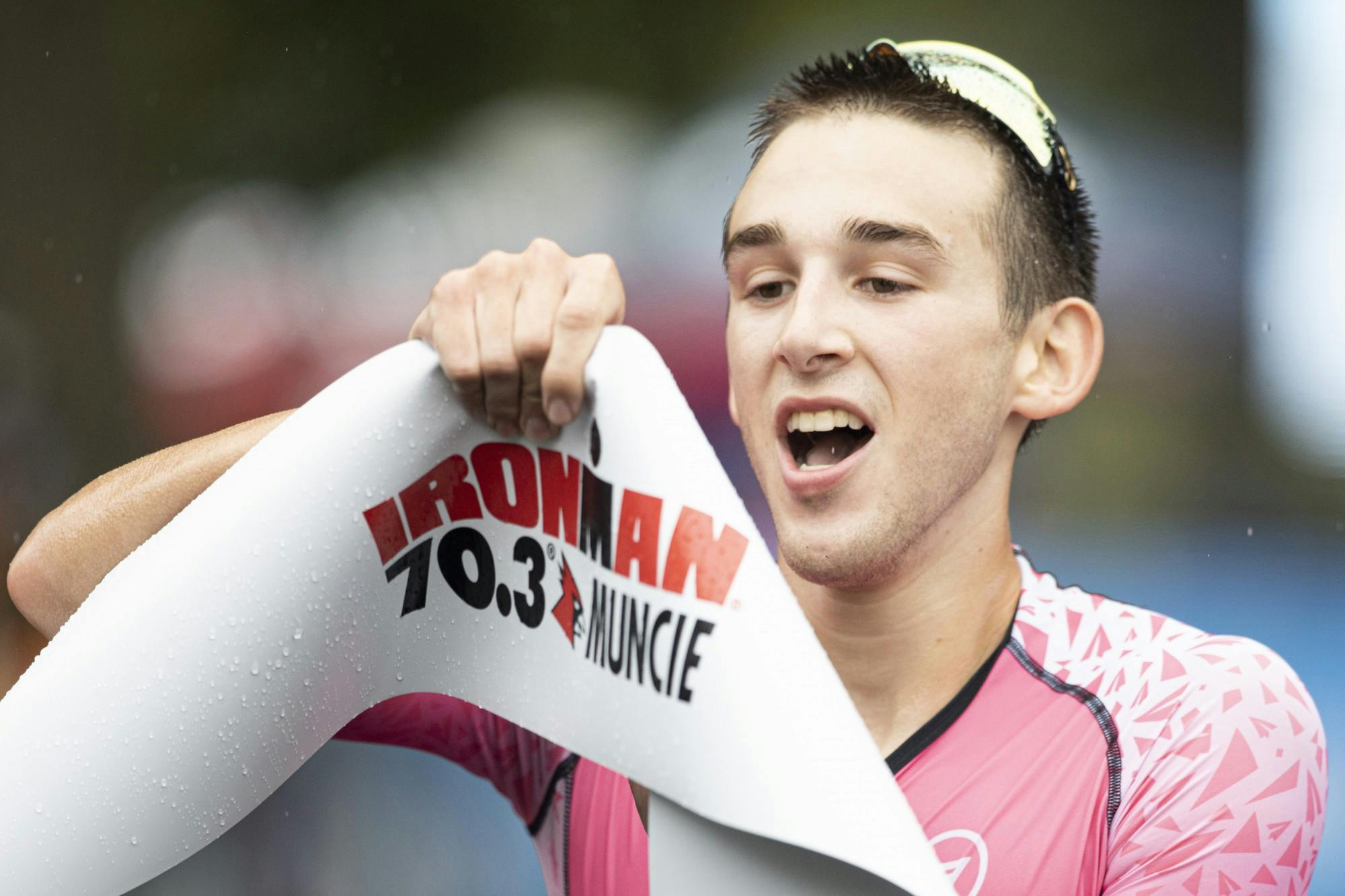 Athletes competed in the Ironman Triathlon event, Saturday Oct. 2. Racers had the the option of a 70.3 mile or a 140.6 mile race consisting of swimming, biking, and running.&nbsp;