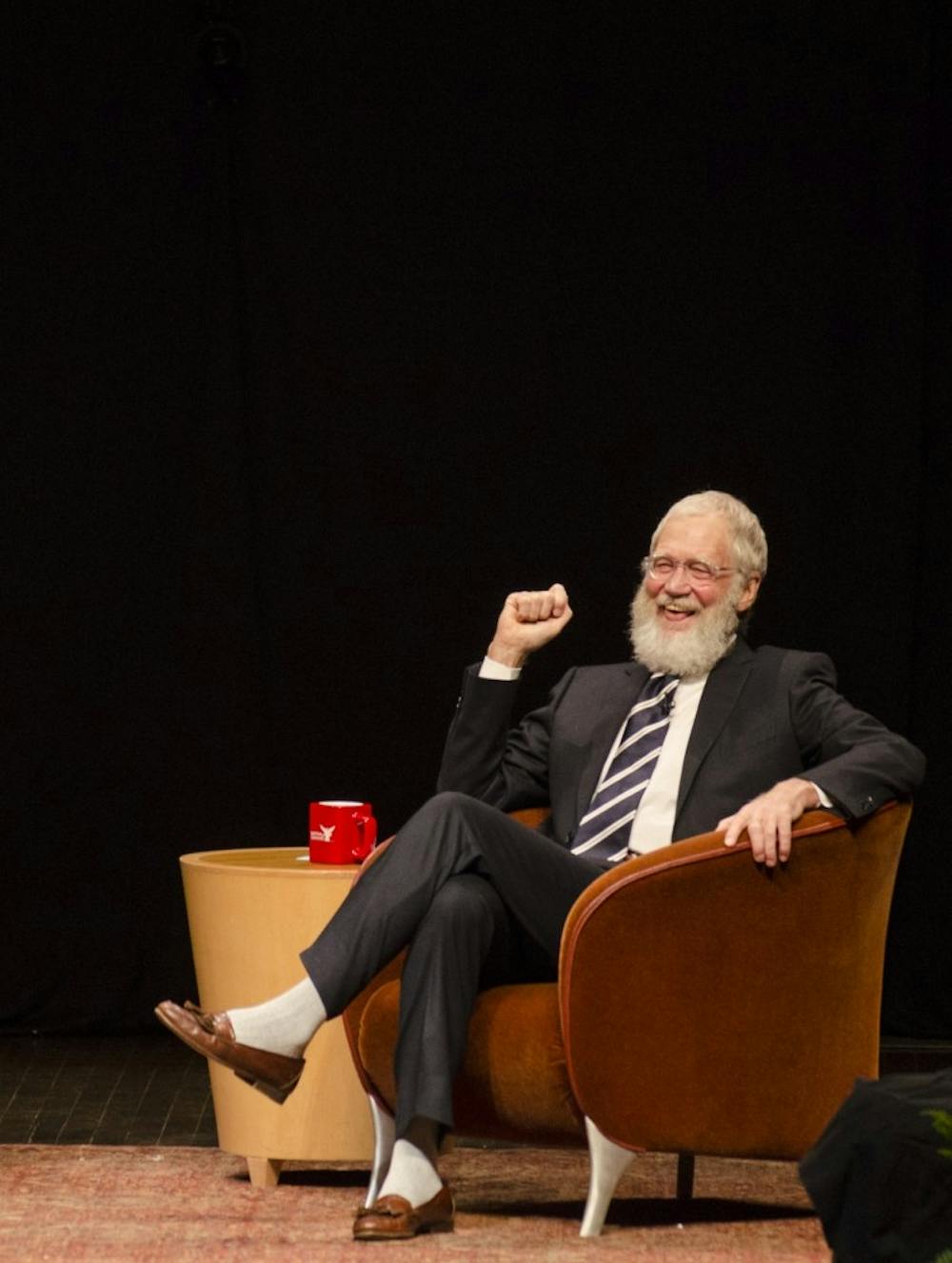 David Letterman donates over 1,000 items to Ball State