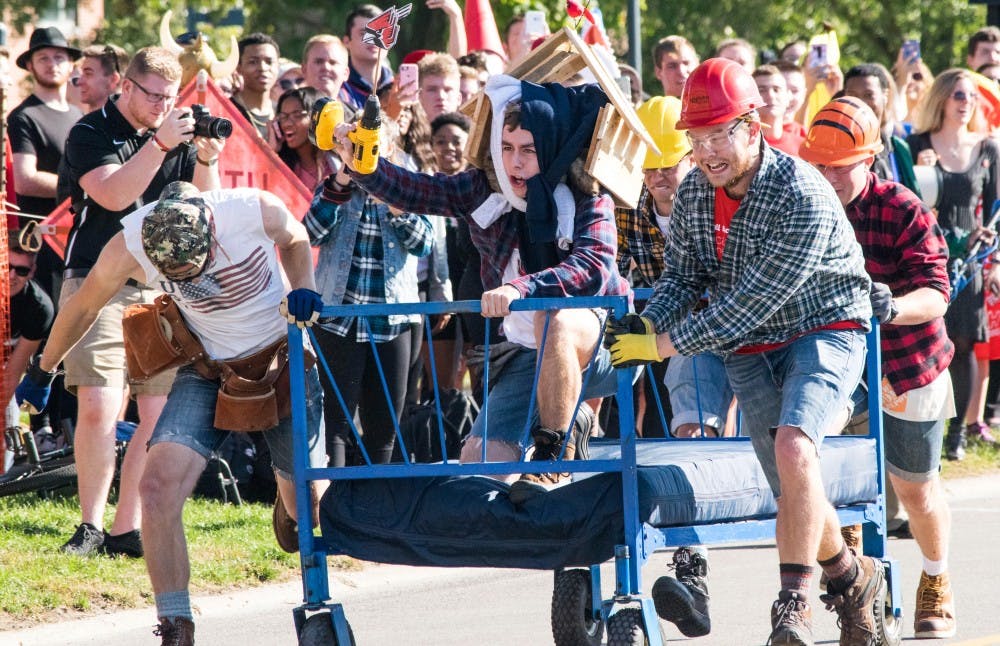 <p>The Bed Races this year will take place on Oct. 19 down Riverside Ave. The Bed Races is an annual homecoming event where teams race beds on wheels across a 100 yard course. <strong>Rachel Ellis, DN</strong></p>